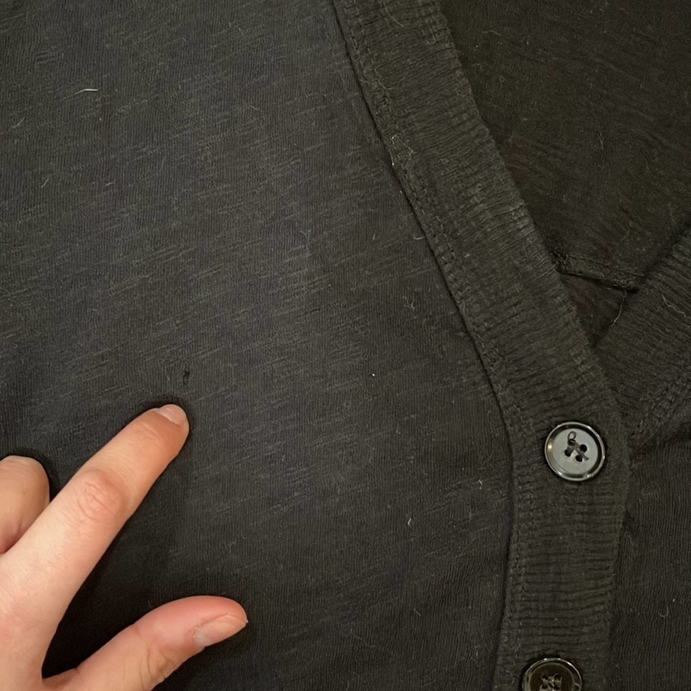 Wilt big slouchy cardigan black small - Picture 6 of 9